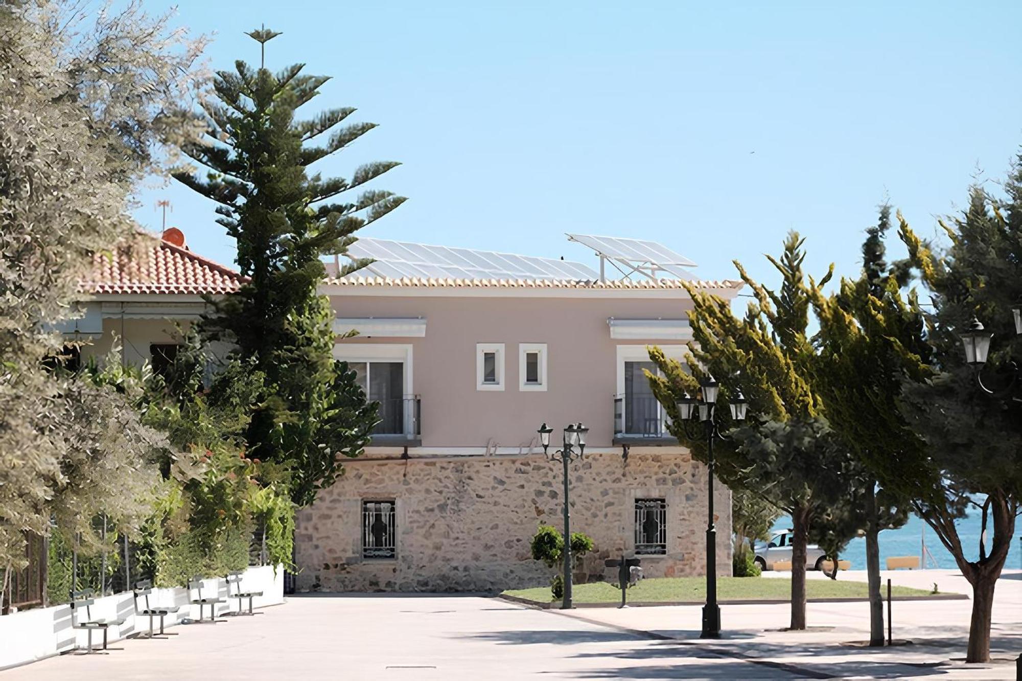 Villa Zen Minimal Luxury Housing Tyros Exterior foto