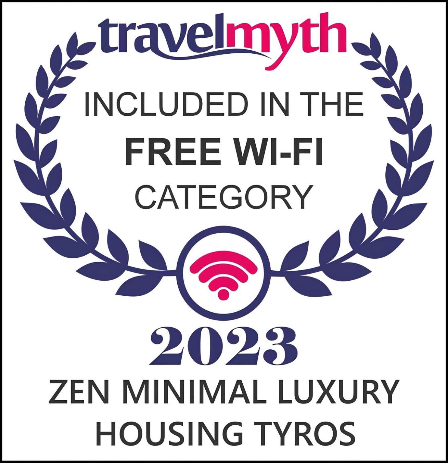 Villa Zen Minimal Luxury Housing Tyros Exterior foto